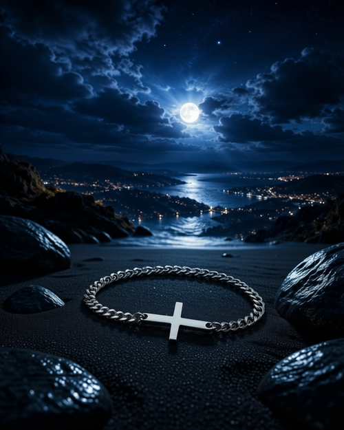 Faith As Your Protection / Cross Bracelet Chain