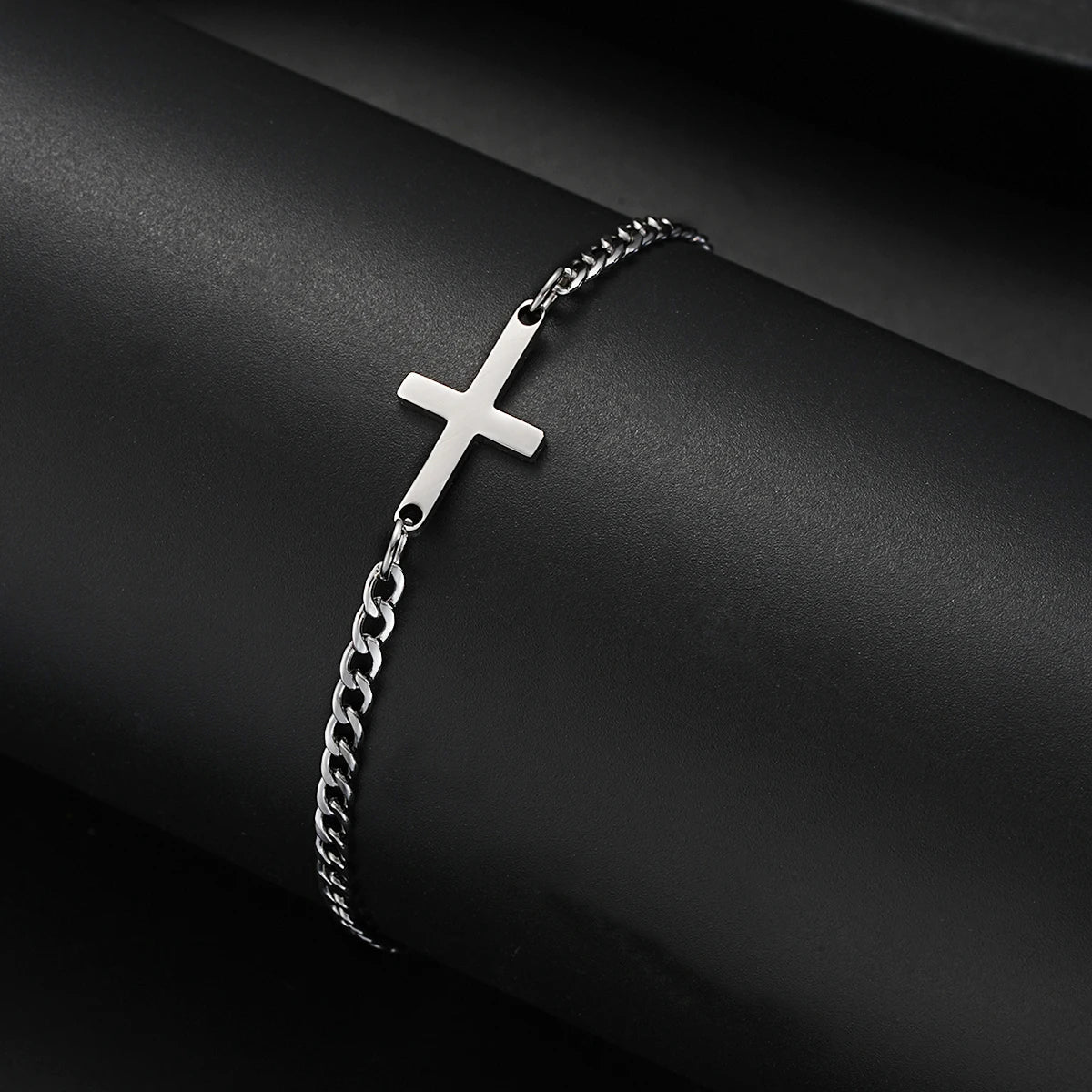 Faith As Your Protection / Cross Bracelet Chain