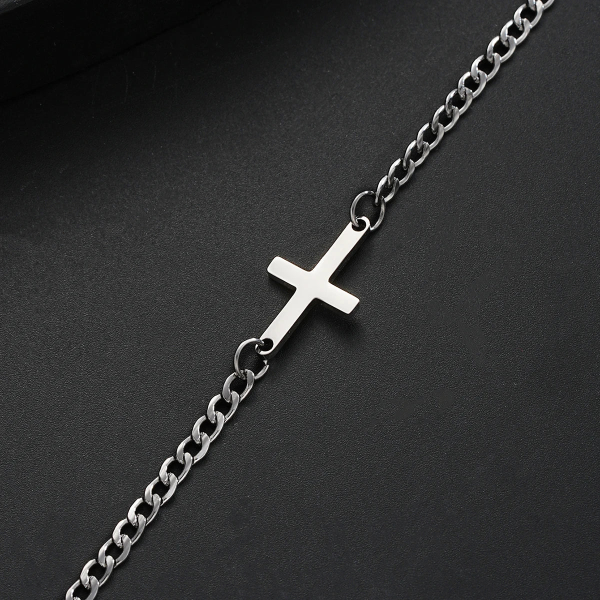 Faith As Your Protection / Cross Bracelet Chain