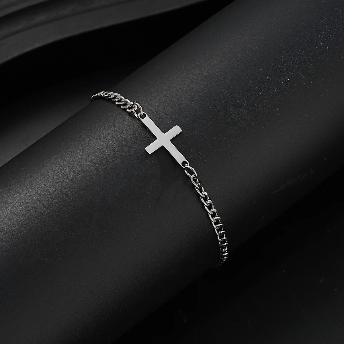 Faith As Your Protection / Cross Bracelet Chain
