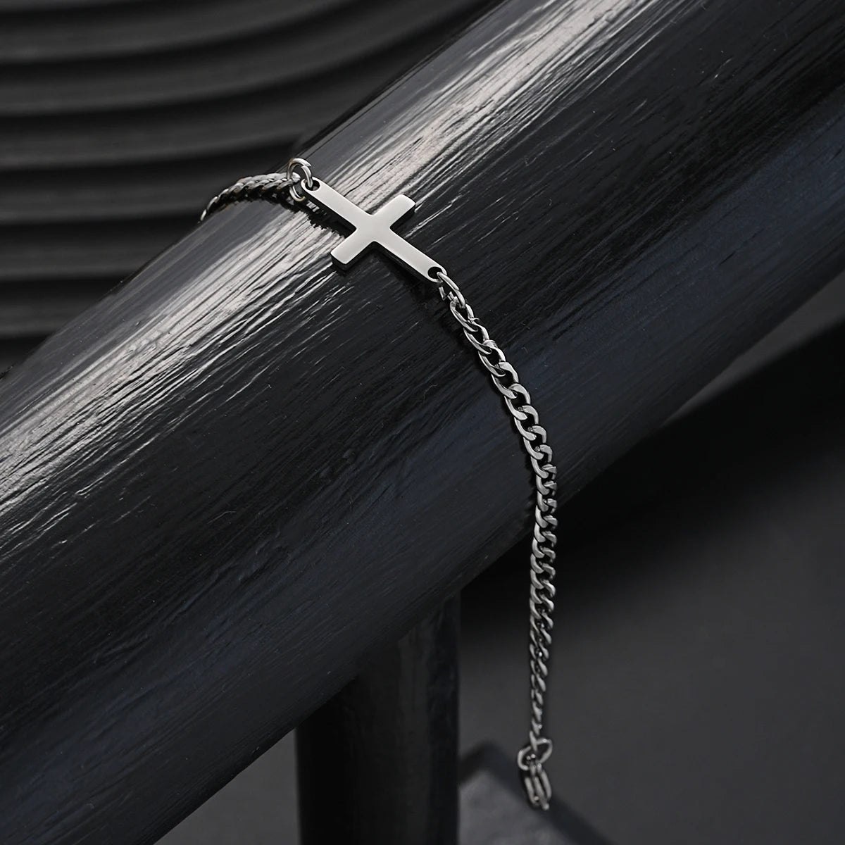 Faith As Your Protection / Cross Bracelet Chain