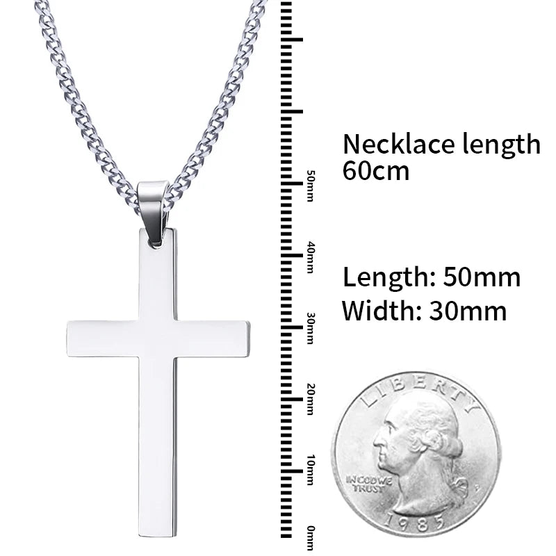 The Truth The Way And The Life / Cross Chain Necklace