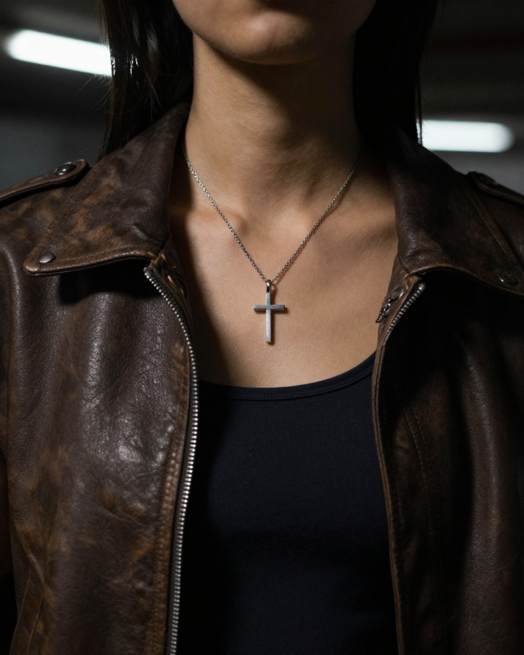The Truth The Way And The Life / Cross Chain Necklace